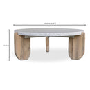 Acacia Legged Round Coffee Table | Novi Living Wunder | Oroa.com