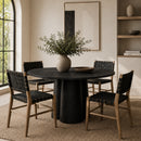 Hospitality furniture - Black Terrazzo Indoor/Outdoor Dining Table - www.oroatrade.com