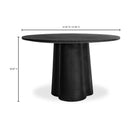 Hospitality furniture - Black Terrazzo Indoor/Outdoor Dining Table - www.oroatrade.com