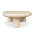 Travertine Look Indoor/Outdoor Coffee Table | Novi Living Warby