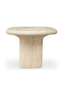 Beige Concrete Outdoor Dining Table | Novi Living Warby | Oroa.com
