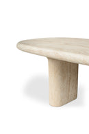 Beige Concrete Outdoor Dining Table | Novi Living Warby | Oroa.com