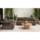 Hospitality furniture - Oval Concrete Outdoor Coffee Table - www.oroatrade.com