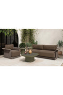 Oval Concrete Outdoor Coffee Table | Novi Living Manon | Oroa.com