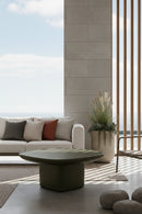 Oval Concrete Outdoor Coffee Table | Novi Living Manon | Oroa.com