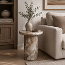 Hospitality furniture - Sculptural Indoor/Outdoor Side Table - www.oroatrade.com