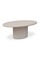 Concrete Oval Outdoor Dining Table | Novi Living Frida | Oroatrade.com