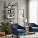 Solid Oak 2-Door Bookshelf | Novi Living Elliot