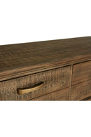 Contract furniture - Fir Wood 4-Drawer Console Table - www.oroatrade.com