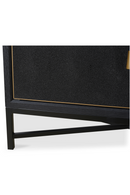 Vegan Leather 4-Door Sideboard | Novi Living Mako | Oroatrade.com