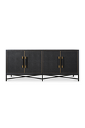 Vegan Leather 4-Door Sideboard | Novi Living Mako | Oroatrade.com