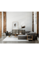 Vegan Leather 4-Door Sideboard | Novi Living Mako | Oroatrade.com