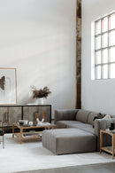 Hospitality furniture - Glass & Cane Coffee Table - www.oroatrade.com
