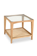 Hospitality furniture - Cane Shelf Side Table - www.oroatrade.com