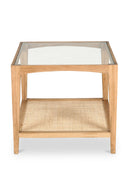 Hospitality furniture - Cane Shelf Side Table - www.oroatrade.com