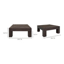 Hospitality furniture - Solid Oak Square Coffee Table - www.oroatrade.com