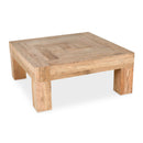 Hospitality furniture - Solid Oak Square Coffee Table - www.oroatrade.com