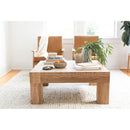 Hospitality furniture - Solid Oak Square Coffee Table - www.oroatrade.com