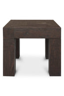 Hospitality furniture - Rustic Oak Square Side Table - www.oroatrade.com