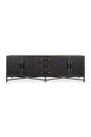 Vegan Leather 4-Door Sideboard | Novi Living Mako | Oroa.com