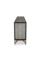 Vegan Leather 4-Door Sideboard | Novi Living Mako | Oroatrade.com