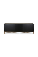 Vegan Leather 4-Door Sideboard | Novi Living Mako | Oroatrade.com