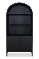 Contract furniture - Black Oak Arched Cabinet - www.oroatrade.com