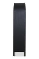 Contract furniture - Black Oak Arched Cabinet - www.oroatrade.com