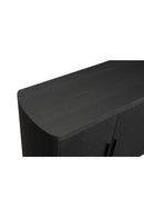 Contract furniture - Black Herringbone Patterned Sideboard - www.oroatrade.com