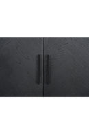 Contract furniture - Black Herringbone Patterned Sideboard - www.oroatrade.com