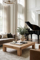 Aged Oak Coffee Table | Novi Living Evander | Oroa.com