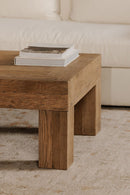 Aged Oak Coffee Table | Novi Living Evander | Oroa.com