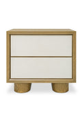 Refined Shagreen Nightstand | Novi Living Marcelle | Oroatrade.com