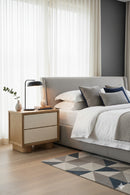 Refined Shagreen Nightstand | Novi Living Marcelle | Oroatrade.com