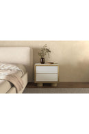 Refined Shagreen Nightstand | Novi Living Marcelle | Oroatrade.com