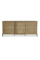 Brown Oak 9-Drawer Dresser | Novi Living Sadie | Oroatrade.com