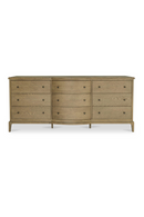 Brown Oak 9-Drawer Dresser | Novi Living Sadie | Oroatrade.com