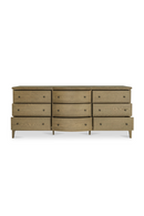 Brown Oak 9-Drawer Dresser | Novi Living Sadie | Oroatrade.com