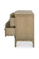 Brown Oak 2-Drawer Nightstand | Novi Living Sadie | Oroatrade.com