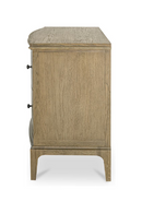 Brown Oak 2-Drawer Nightstand | Novi Living Sadie | Oroatrade.com