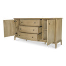 Brown Oak Sideboard | Novi Living Sadie
