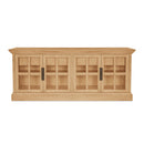 Oak 4-Door Sideboard | Novi Living Raymond | Oroa.com