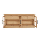 Oak 4-Door Sideboard | Novi Living Raymond | Oroa.com