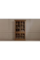 Oak 4-Door Tall Cabinet | Novi Living Raymond | Oroatrade.com