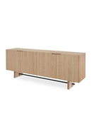 4-Door Natural Oak Sideboard | Novi Living Madison | Oroatrade.com
