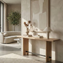 Hospitality furniture - Natural Oak Console Table - www.oroatrade.com