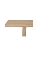Natural Oak Console Table | Novi Living Madison | Oroatrade.com