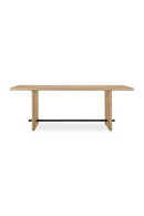 Natural Oak Console Table | Novi Living Madison | Oroa.com