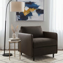 Hospitality furniture - Leather Arm Accent Chair - www.oroatrade.com