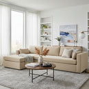 Hospitality furniture - Sectional Sofa with Storage Chaise - www.oroatrade.com